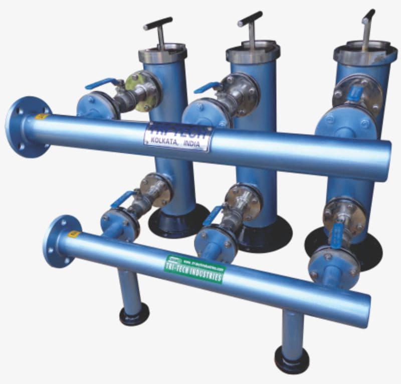 Triplex or Multishell Filter